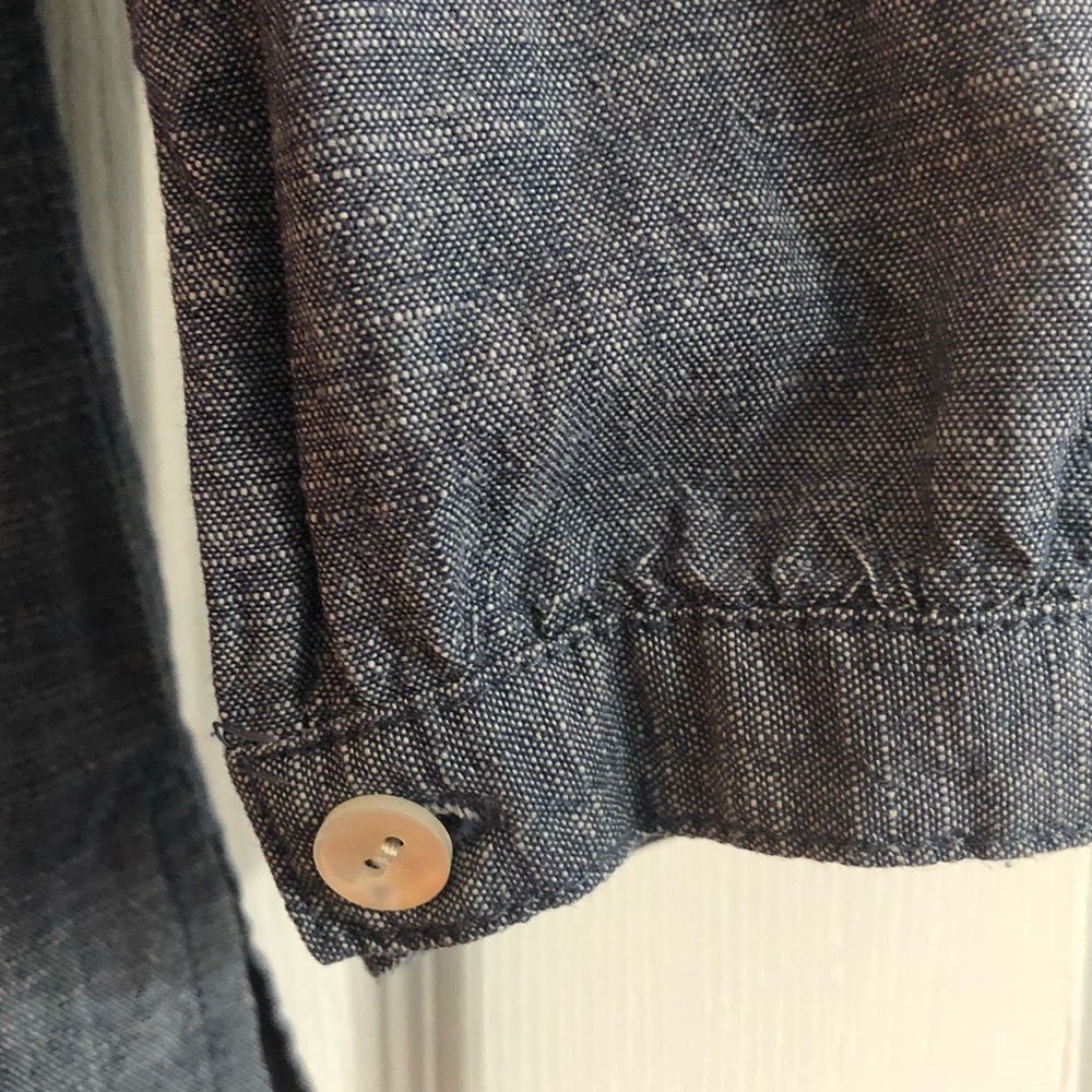 GAP chambray look denim shirt - Picture 4 of 7